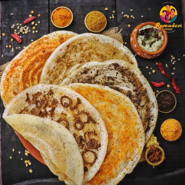 Dosa Podis Combo - 6 Types of Podis