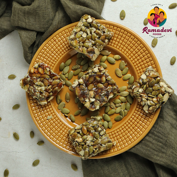 Pumpkin seeds chikki