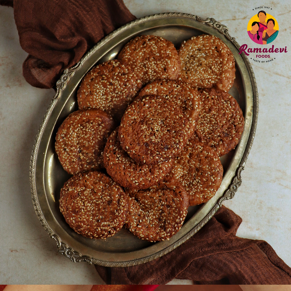 Sesame Ariselu - Jaggery based Traditional sweet